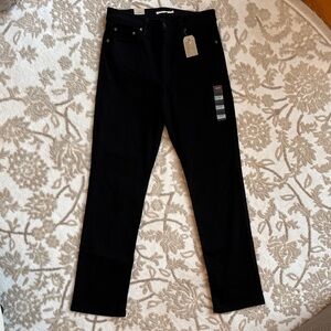 Levi's Women's High Rise Black Jeans🖤Size 14 ~ 32x32 inseam